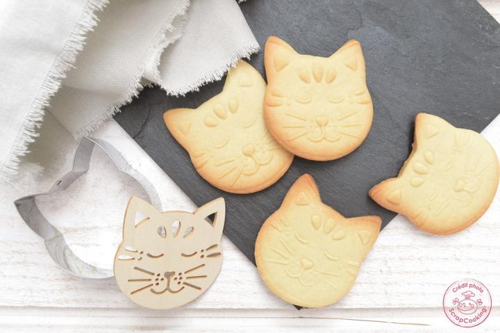 Image du produit ScrapCooking Ausstechform + Holzpräger "Katze"
