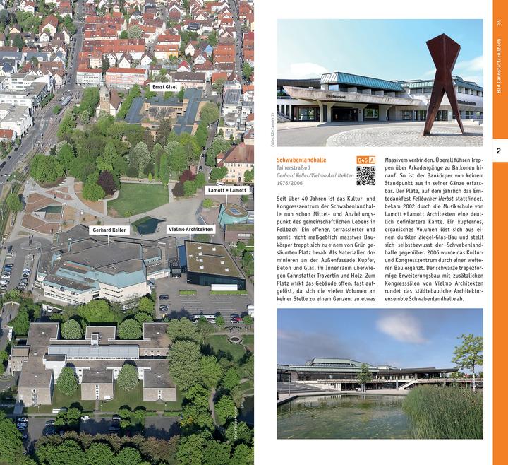 Produktbild Architekturführer Stuttgart (Deutsch, Birgit Schmolke, Uta Schmolke Lambrette, 2020)