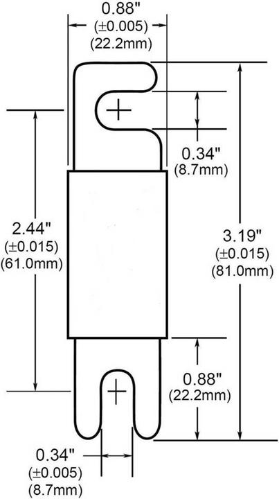 Productafbeelding Sinuslive Car-HiFi ANL Zekering (150 A)