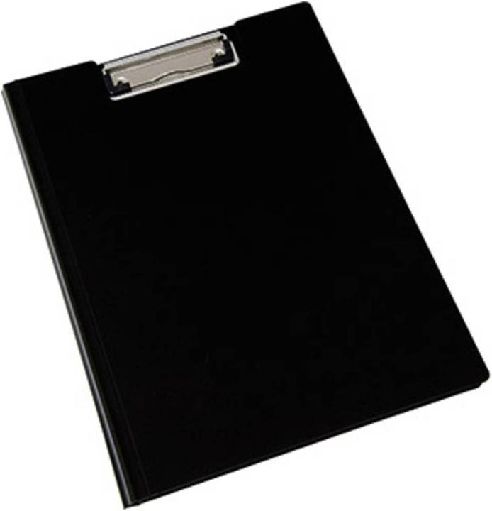 Soennecken Cartella per appunti DIN A4 in polipropilene nero (23 x 32 cm)