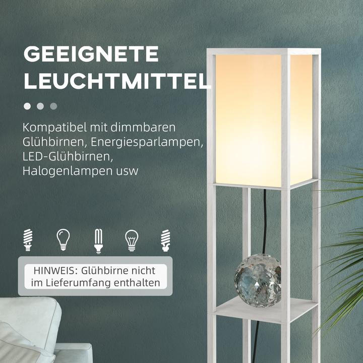 Actual product image Homcom Floor lamp (E27)