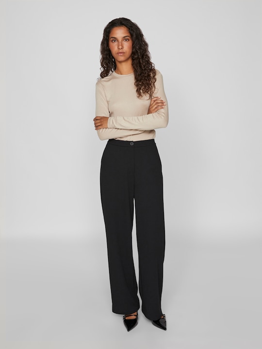 Produktbild Vila High Waist Hose mit weitem Bein (L)