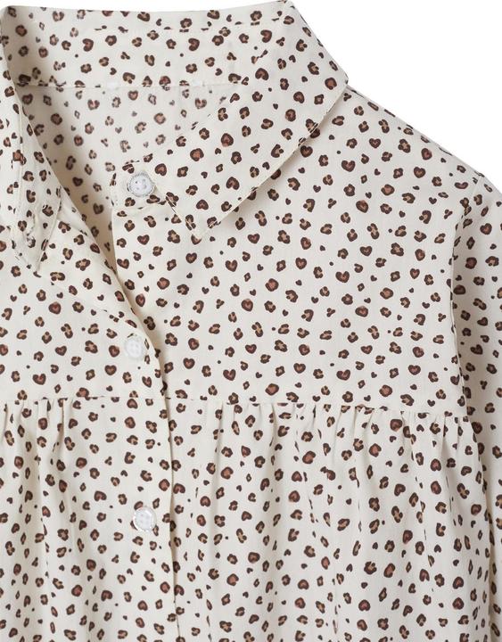 Immagine prodotto Vertbaudet Weit geschnittene Mädchen Bluse aus Baumwollstoff (98)