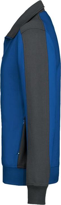 Produktbild Hakro Sweatjacke Contrast Perf royalblau/anthrazit Gr.6XL (6XL)