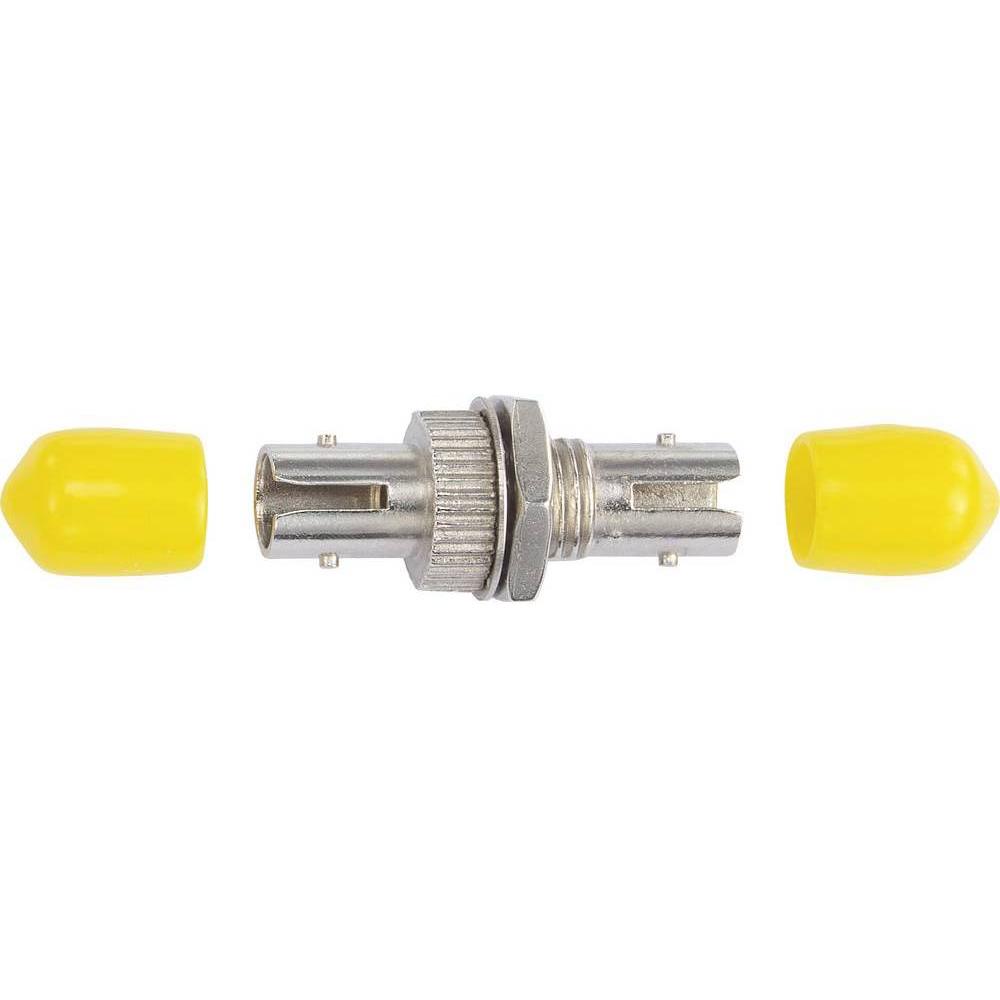 Renkforce LWL-Kupplung ST (D-Shape) (UTP, CAT6, 0.01 m), Netzwerkkabel
