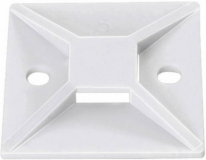 Actual product image HellermannTyton Fixing base screwable/self-adhesive MB, TY