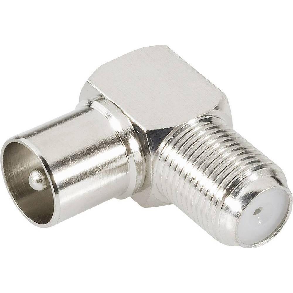 BKL Electronic HF-Adapter, Elektronikkabel + Stecker, Silber