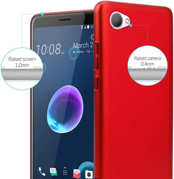 Actual product image Cadorabo Hard Cover Matt Metal Cover (HTC Desire 12)