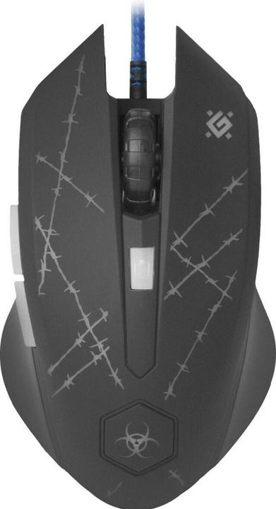 Actual product image Defender Forced GM-020L Mouse Ambidextrous USB Type-A Optical 3200 DPI (Cable)