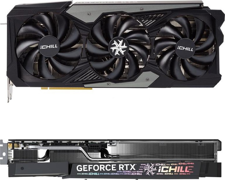 Image du produit Inno3D RTX4070 TI iChill X3 GDDR6X HDMI 3xDP (12 Go)