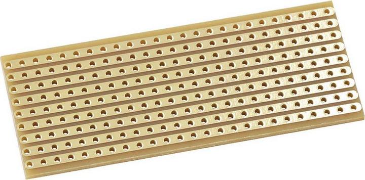 Actual product image Kemo Experimental board strip grid, small (Circuit board)