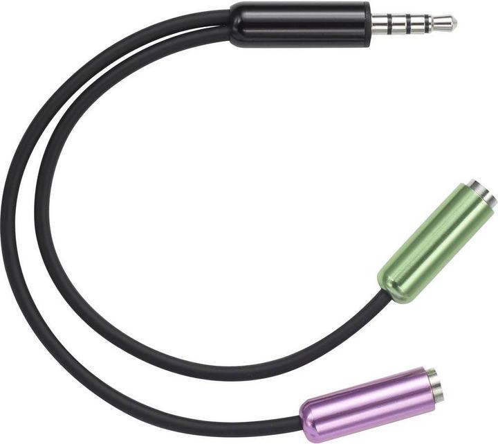 Immagine prodotto SpeaKa Professional Adattatore jack per cuffie 4pin SuperSoft