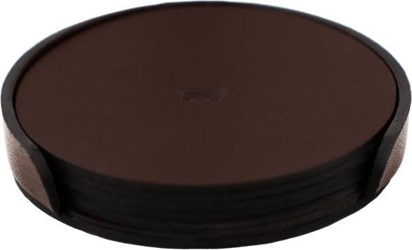 Braun Büffel Home&Living Glasuntersetzer im Halter (6 Stück) (6 x, Glasuntersetzer)