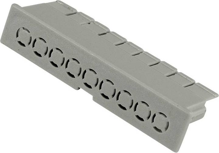 Produktbild Hammond Auf DIN-Schiene montierter Gehäusedeckel, ausbrechbar (Gehäuse)
