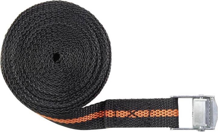 Immagine prodotto Toolcraft Cinghia di tensione con morsetto di fissaggio 5 m x 25 mm, 125 kg