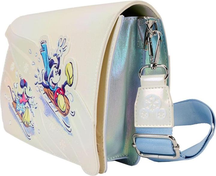 Produktbild Loungefly Disney by Umhängetasche Mickey and friends Winter Wonderland
