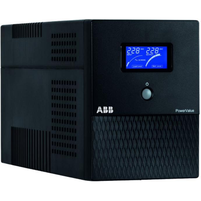 ABB PowerValue 11LI Pro 2000VA (2000 VA, 1200 W, Line-Interaktiv USV), USV