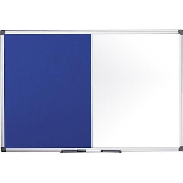Bi-Office, Pinnwand, Kombitafel MAYA, kombinierte Pinn-und Whiteboardtafel, Kork oder Filz, div. Grössen (Kombitafel, 15...