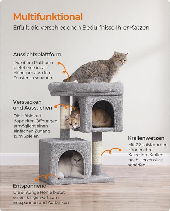 Actual product image Feandrea Simba (74 cm, Grey)