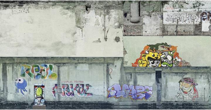 Actual product image Noch H0 3D Cardboard Industrial Walls