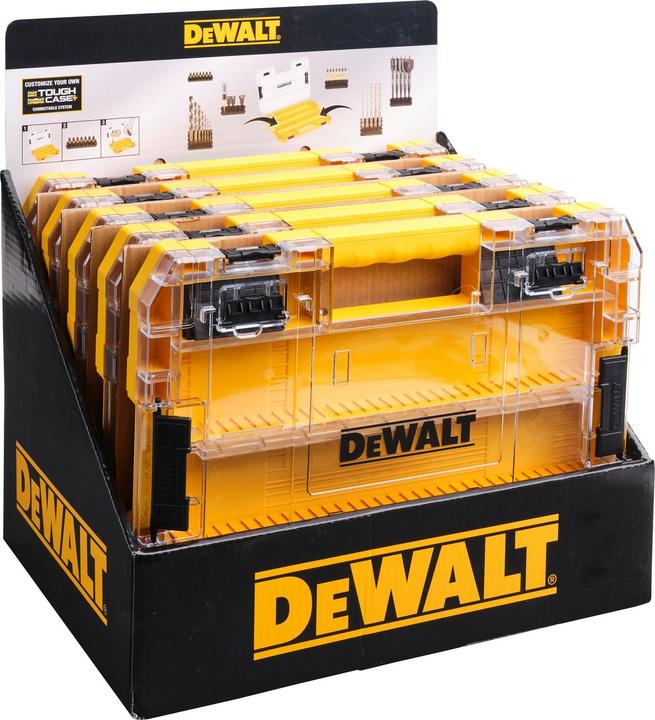 Produktbild DeWalt Grosser Tough Case+ (DT70839-QZ) mit 6 Fächern