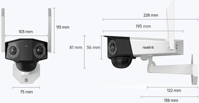 Produktbild Reolink Duo 4G (2560 x 1440 Pixels)