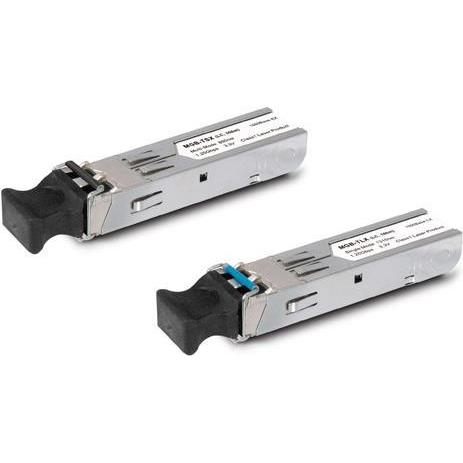 Planet Ricetrasmettitore SFP SM, 1310nm, DDM, -4075°C, Ricetrasmettitore, Argento