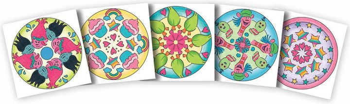 Actual product image Ravensburger Mini Mandala Designer: Trolls