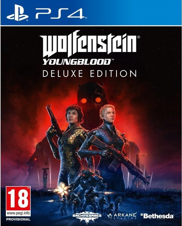 Image du produit Bethesda Wolfenstein Youngblood - Édition Deluxe Premium Anglais, Chinois simplifié, Coréen (PS4, EN)