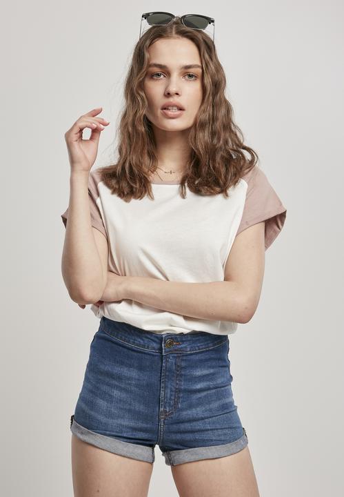 Produktbild Urban Classics Ladies Contrast Raglan Tee (M)