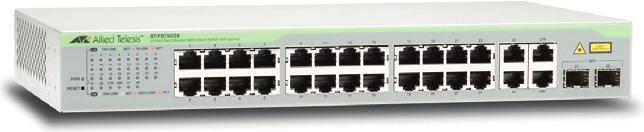 Produktbild Allied Telesis L2 WS FE 24 + 4 COMBO GE PS (28 Ports)