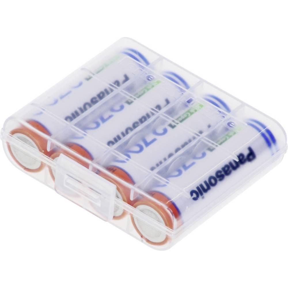 Thumbnail - Panasonic HR-3U + Akkubox (4 Stk., AA, 2700 mAh), Batterien + Akkus