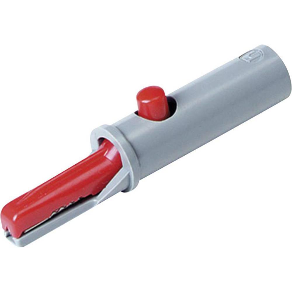 Hirschmann Test & Measurement Abgreifklemmen AK 10, Elektronikkabel + Stecker, Rot