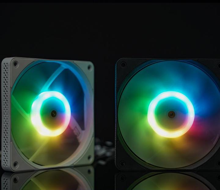 Produktbild Jonsbo HF1215 Slim PWM Lüfter, ARGB, 120mm (120 mm, 1x)