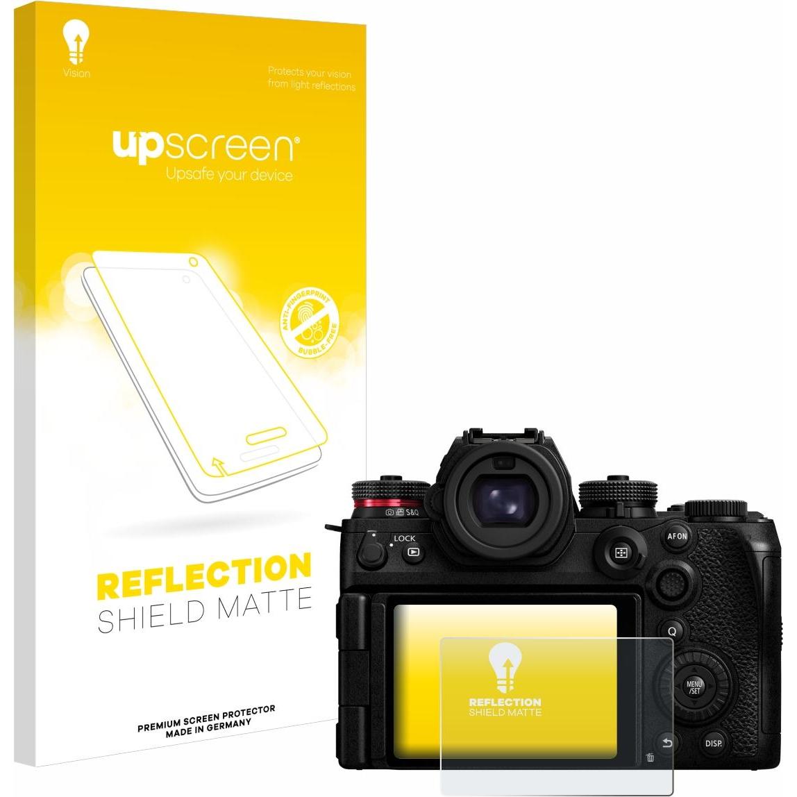 upscreen Schutzfolie Displayschutz Displayschutzfolie Folie Matt Entspiegelungsfolie (Displayschutz), Kameraschutz