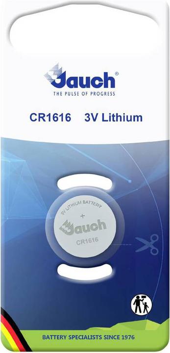 Image du produit Jauch Pile bouton au lithium (1 pcs, CR1616, 55 mAh)