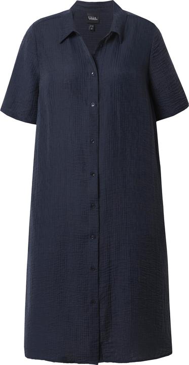 Produktbild Ulla Popken Kleid, Kopfleiste, Hemdkragen, Halbarm, Lyocell-Mix (54)