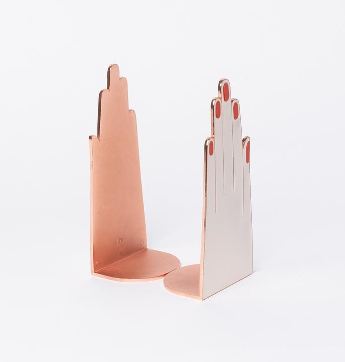Actual product image Doiy Handy Bookends - Bookends (7.70 x 5.80 x 18.20 cm)