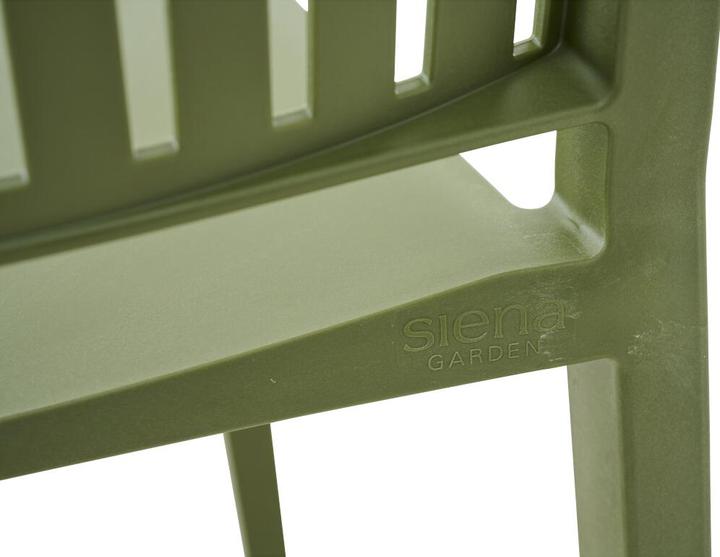 Productafbeelding Siena Garden Lane barkruk, olijfkleur Frame van polypropyleen/glasvezel