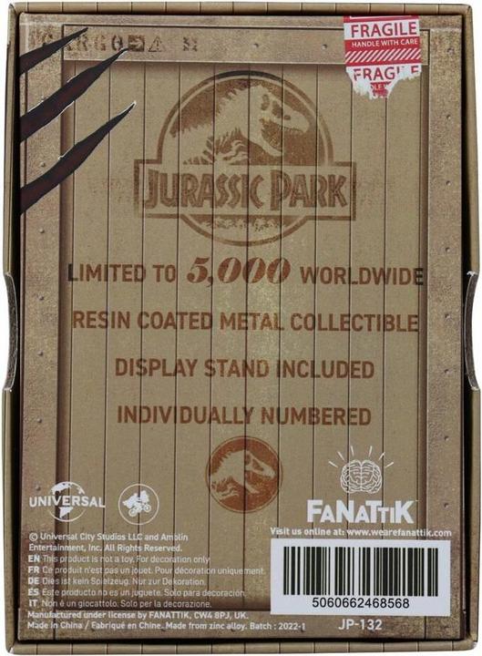 Image du produit Fanattik Jurassic Park: Mosquito in Amber - Limited Edition