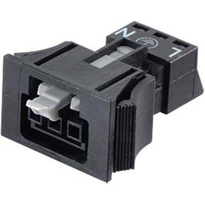 Thumbnail - Wago WINSTA MINI Snap-In Buchsen-/Stecker - Serie 890, Elektronikkabel + Stecker, Schwarz