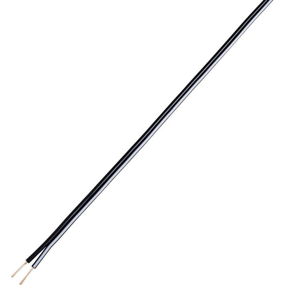 Tru Components Lautsprecherkabel (10 m), Lautsprecherkabel, Schwarz