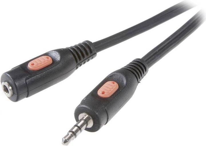 Actual product image SpeaKa Professional Speaka 3.5 mm jack extension 5 m (5 m, 3.5mm jack (AUX))