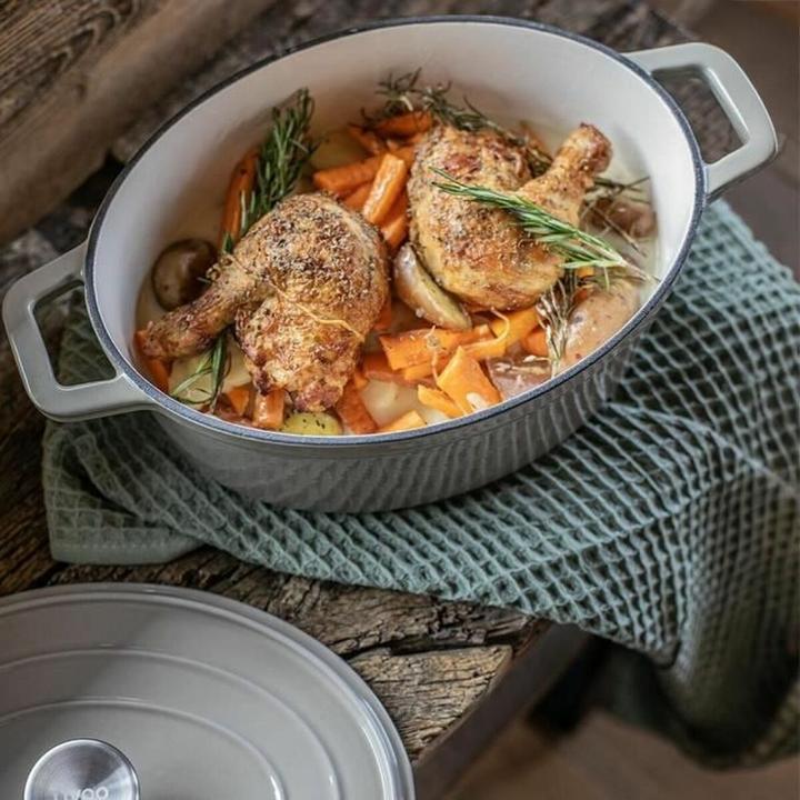 Produktbild Livoo Ovale Kasserolle (Kochtopf, Gusseisen)