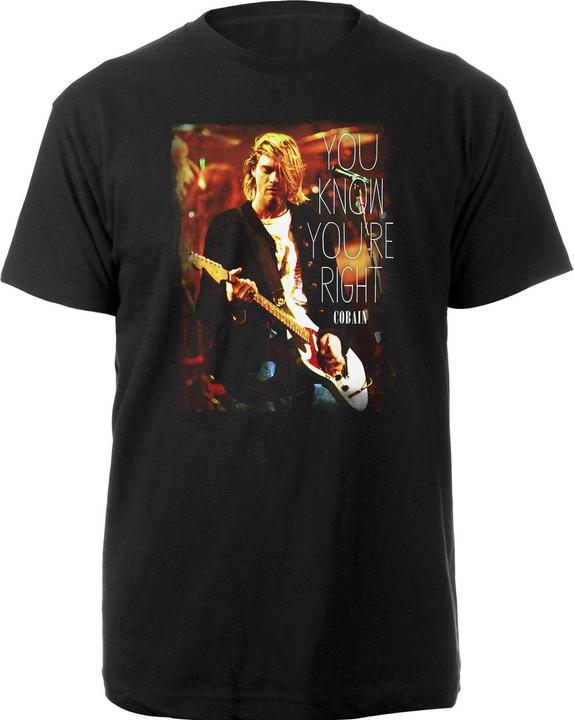 Produktbild Kurt Cobain You Know You're Right TShirt (XXL)