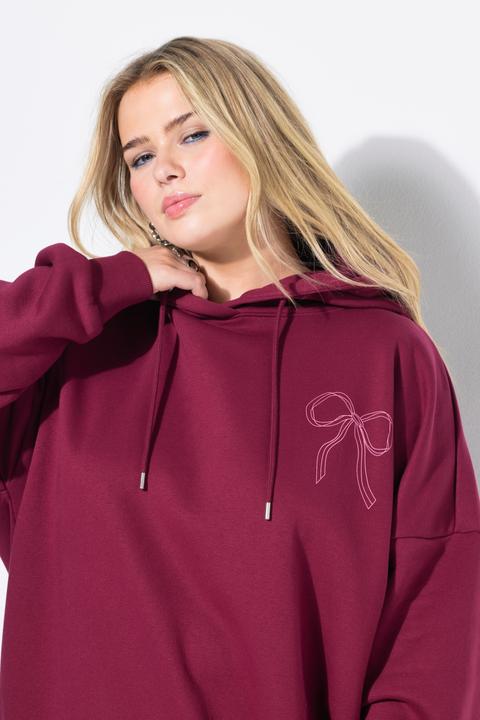 Actual product image Studio Untold Hoodie, oversized, Schleifen-Print, Kapuze (46, 48)