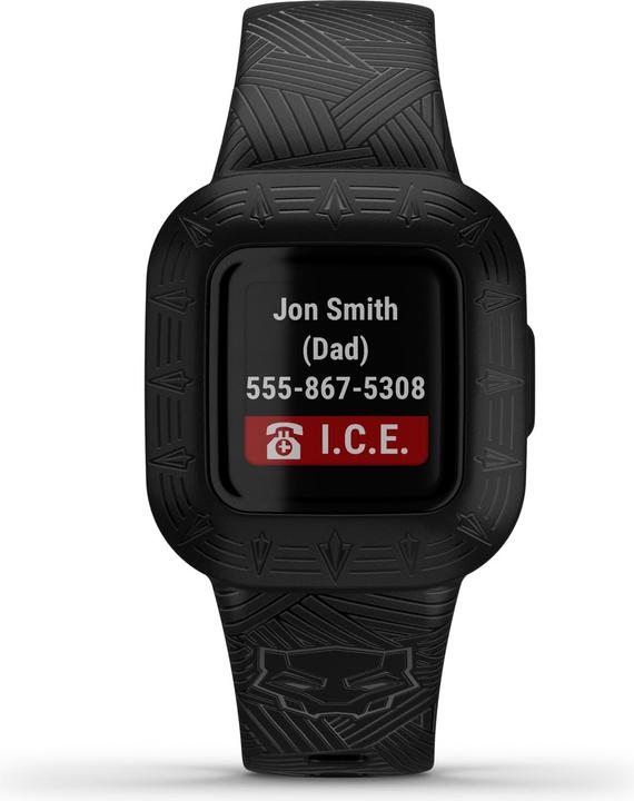 Produktbild Garmin Vivofit jr. 3 Marvel Black Panther (20 mm)