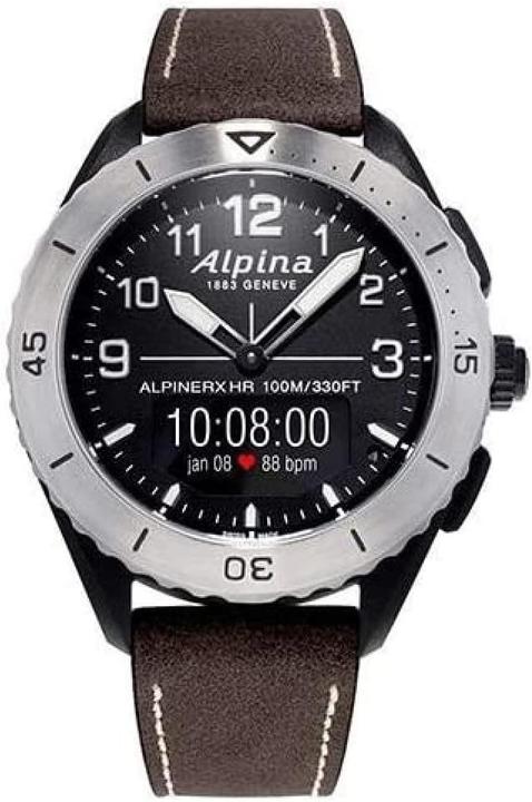 Produktbild Alpina Watch Alpiner X Alive (Digitaluhr, Schrittzähler, Uhr mit Schmuckstein, 45 mm)