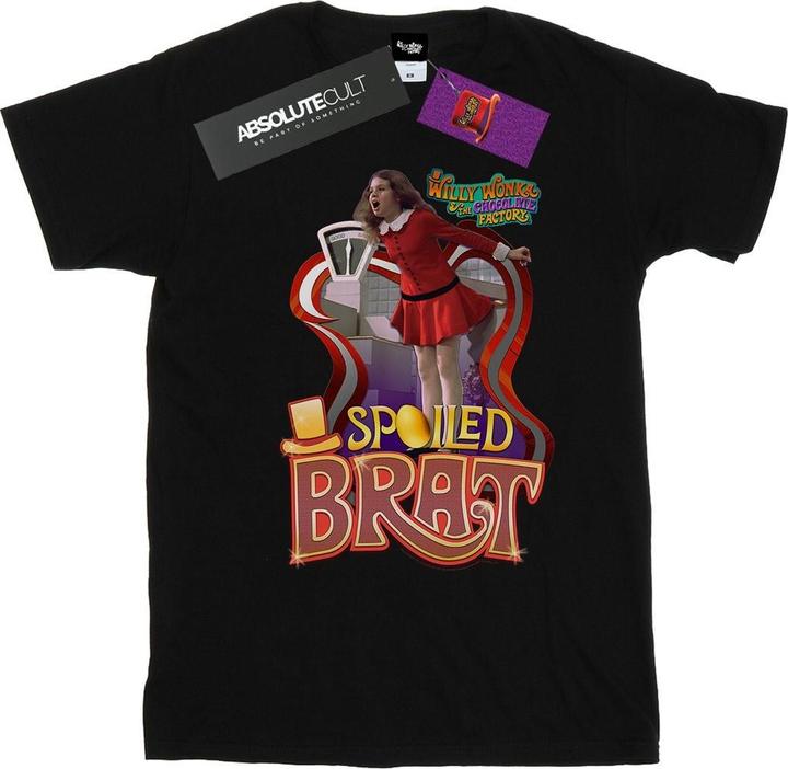 Produktbild Willy Wonka & the Chocolate Factory Spoiled Brat TShirt Jungen (140, 146)
