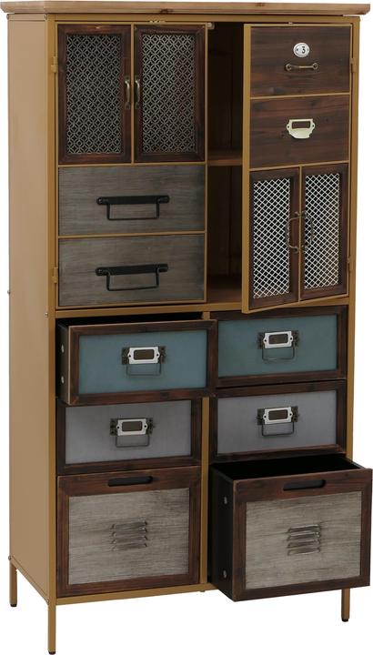Produktbild JOHN316 Apothekerkommode (73 x 35 x 136 cm)